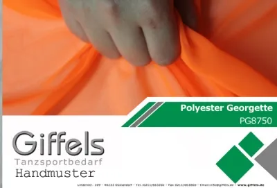 Polyester Georgette-PG8750-Handmuster