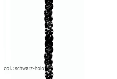 Holo Paillettenband 1reihig