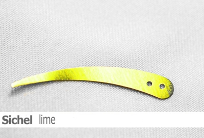 Spezialpailletten - Sichel groß