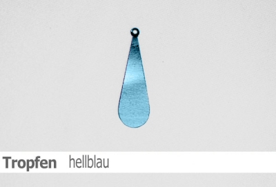 Spezialpailletten - Tropfen