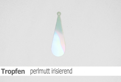Spezialpailletten - Tropfen