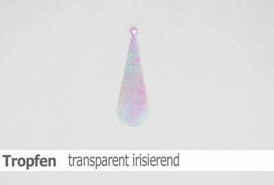 Spezialpailletten - Tropfen