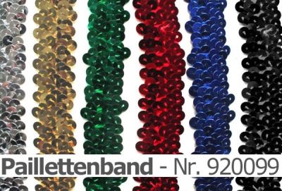 Paillettenband - extra breit